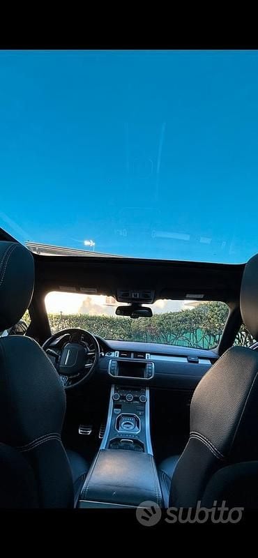 Usata Land Rover Range Rover evoque 2011 Bianco Coupé