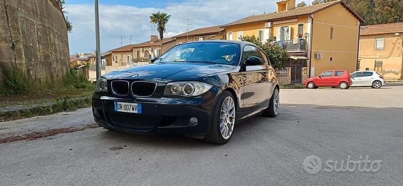 Usata BMW 120 Coupé M Sport 177 CV (130 kW) 2009 Nero Coupé
