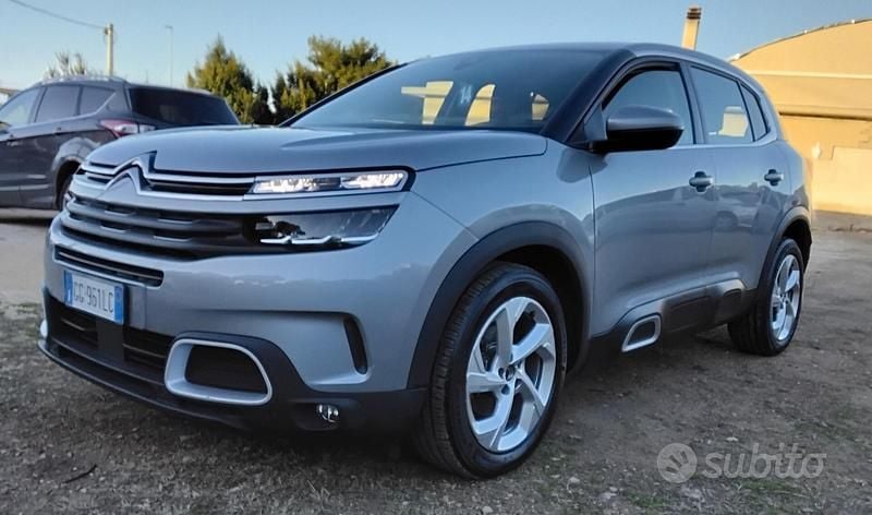 Grigio Usata 2021 Citroën C5 Aircross Feel SUV | 15.900 € (Buon prezzo) - Immagine 1/4