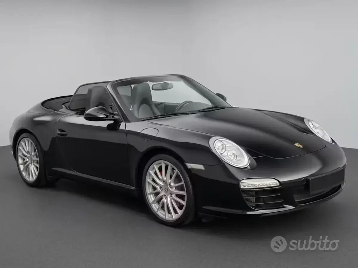Usata Porsche 911 Carrera S Cabriolet 385 CV (283 kW) 2010 Nero Cabrio
