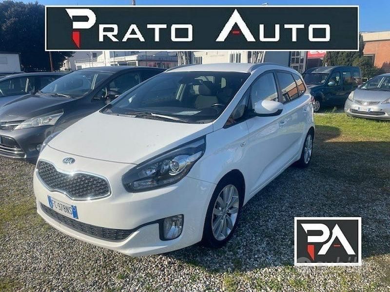 Usata Kia Carens 2016 Bianco Monovolume