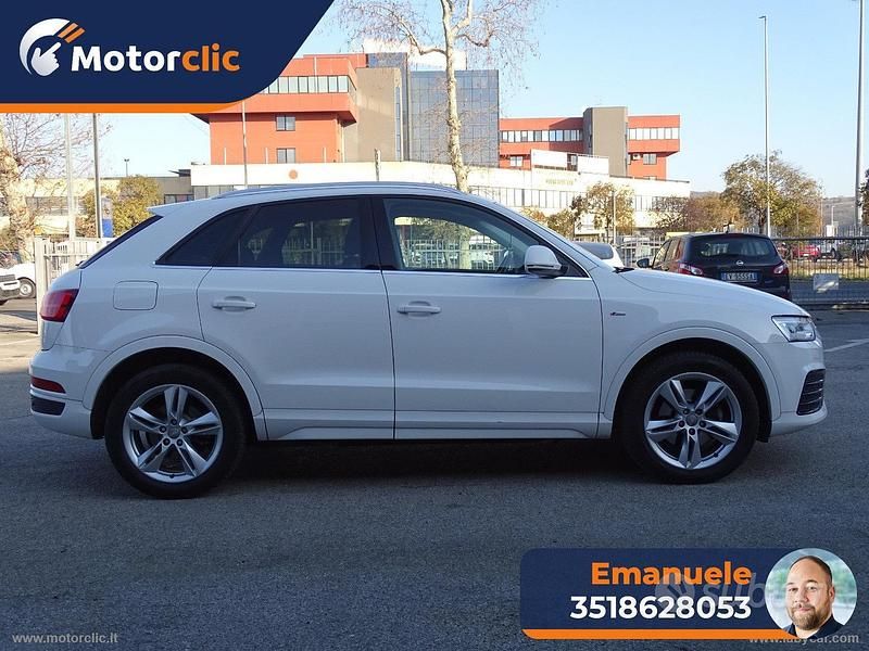 Usata Audi Q3 Sport 184 CV (135 kW) 2015 Bianco SUV