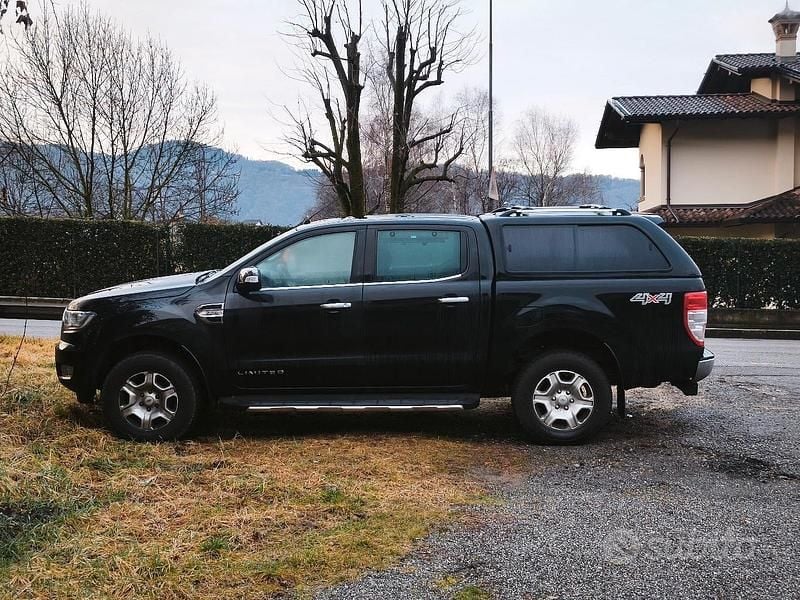 Usata Ford Ranger Limited 2014 Nero Pick-up