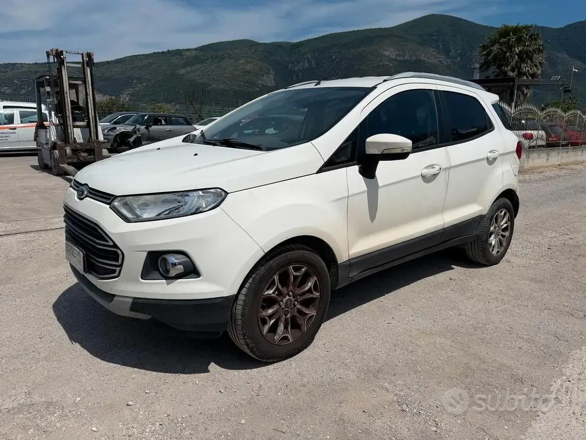 Usata Ford Ecosport 95 CV (69 kW) 2015 Bianco SUV