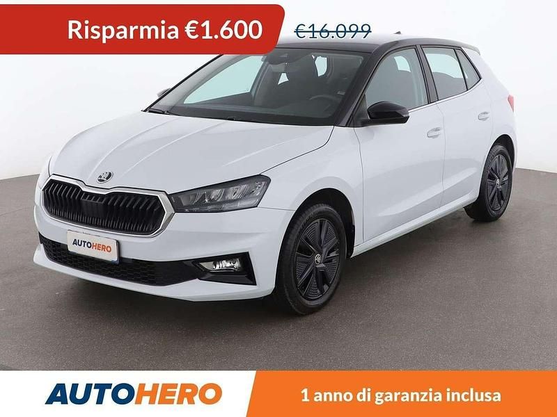 Bianco Usata 2023 Skoda Fabia Style Due volumi | 14.499 € (Buon prezzo) - Immagine 1/3