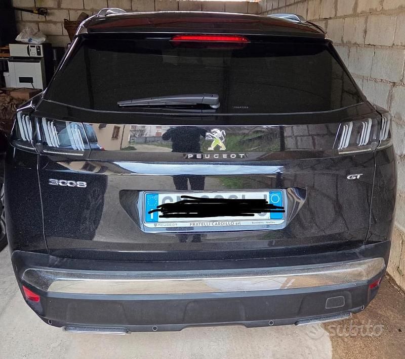 Usata Peugeot 3008 GT 131 CV (96 kW) 2023 Nero SUV