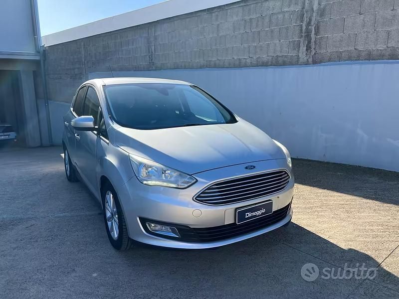 Usata Ford C-MAX Titanium 120 CV (88 kW) 2017 Grigio Monovolume