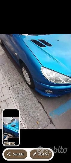 Usata Peugeot 206 2005 Blu Berlina