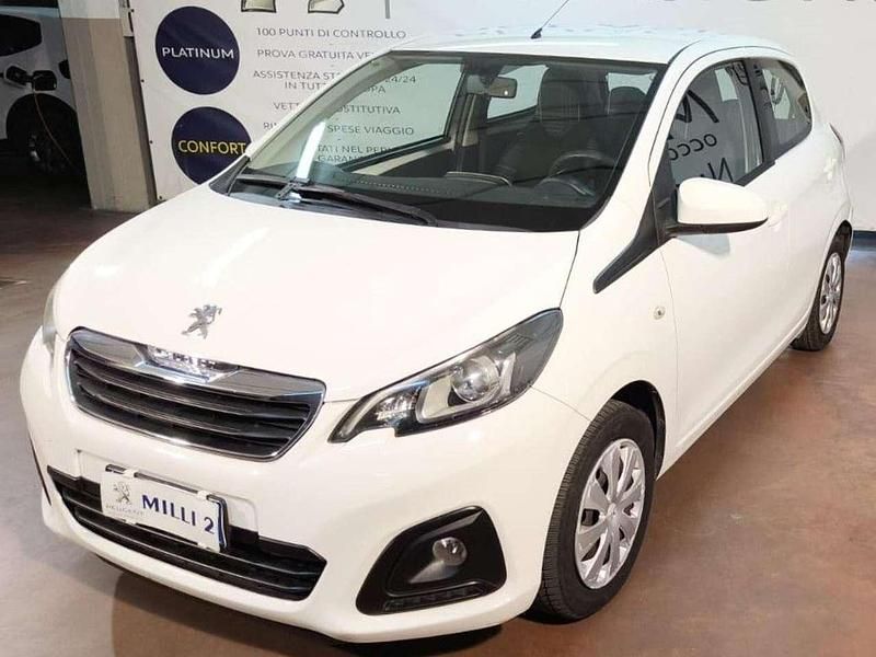 Bianco Usata 2018 Peugeot 108 Active Due volumi | 9300 € (Buon prezzo) - Immagine 1/4