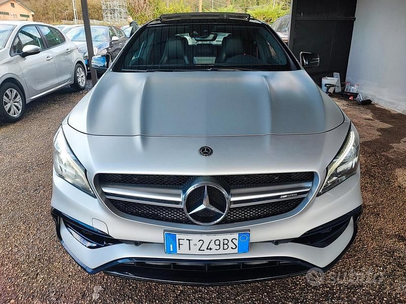 Usata Mercedes CLA45 AMG AMG 381 CV (280 kW) 2018 Grigio Berlina