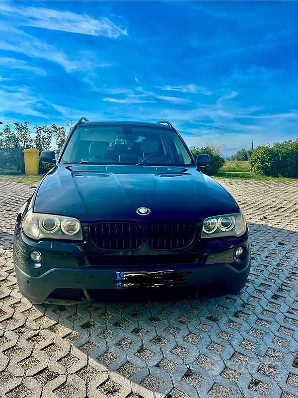 Usata BMW X3 150 CV (110 kW) 2007 Nero SUV