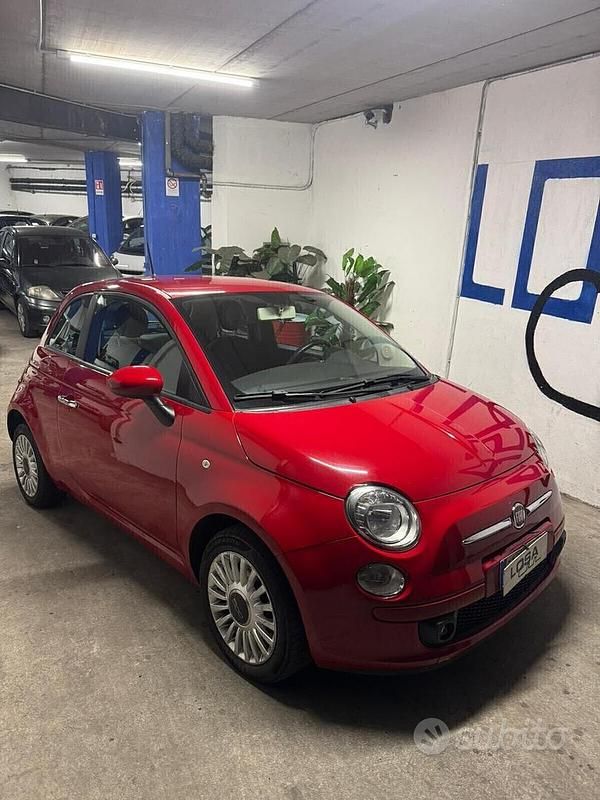 Usata Fiat 500 Lounge 69 CV (50 kW) 2015 Rosso Berlina