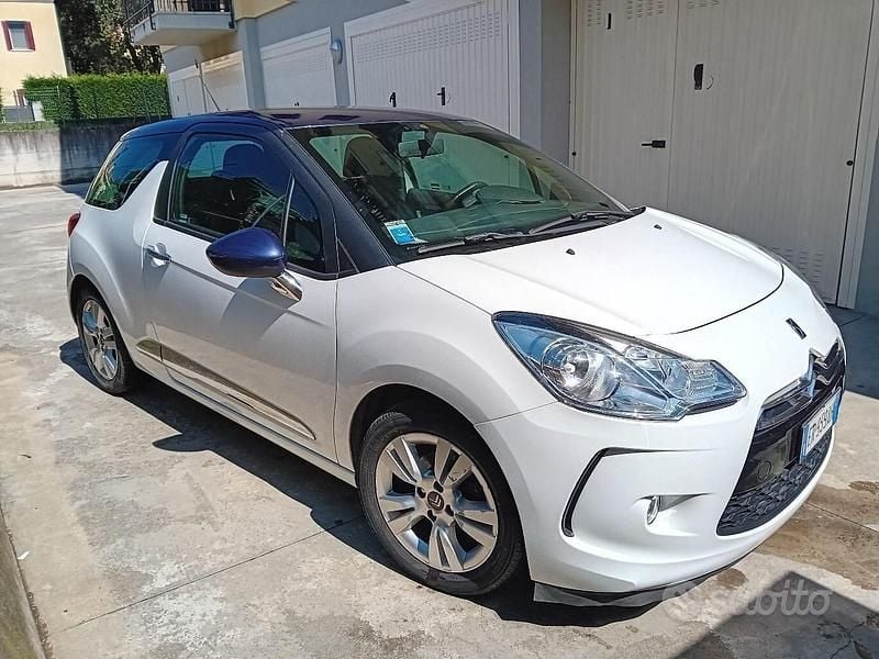 Usata Citroën DS3 95 CV (69 kW) 2013 Bianco Utilitaria