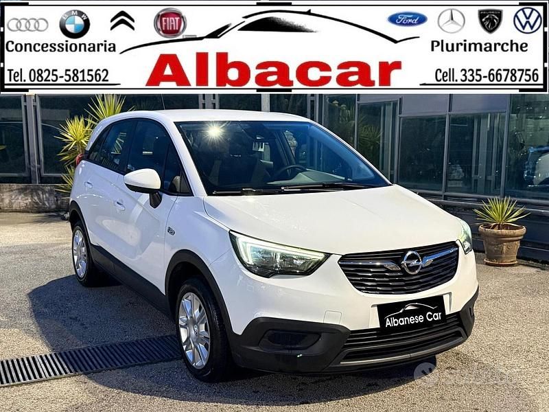 Usata Opel Crossland X S 120 CV (88 kW) 2020 Bianco SUV