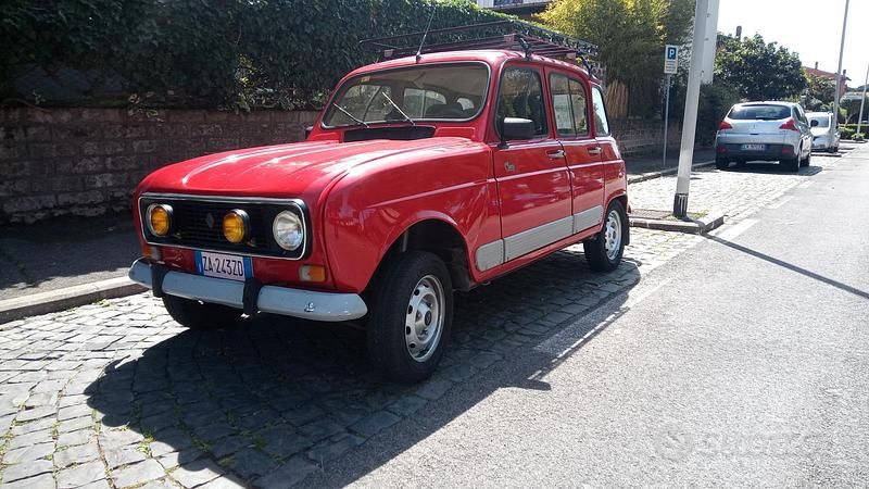 Usata Renault R4 1992 Rosso Berlina