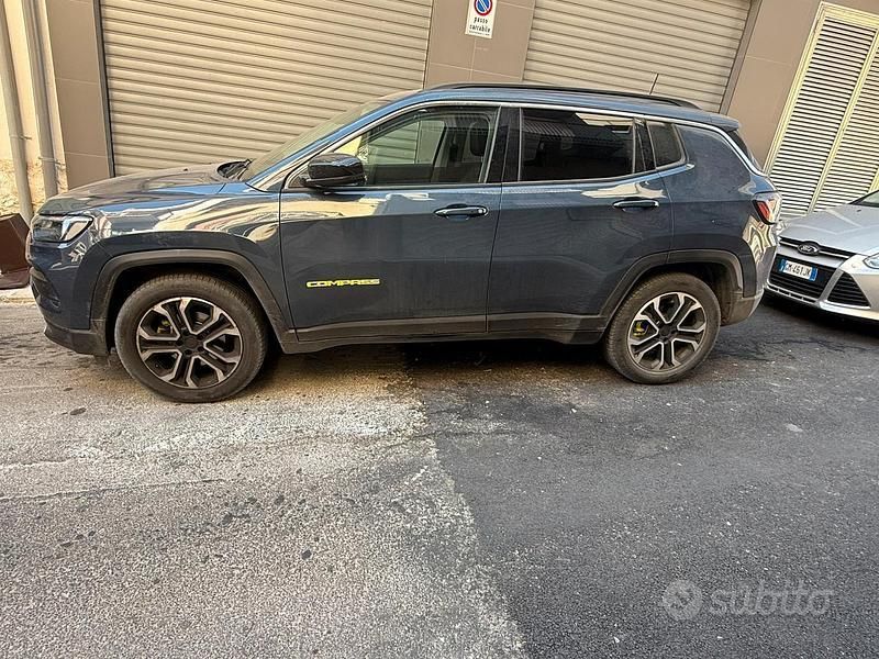 Usata Jeep Compass 130 CV (95 kW) 2023 Blu SUV