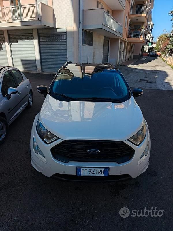 Usata Ford Ecosport ST-Line 125 CV (91 kW) 2019 Bianco SUV