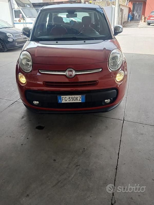 Usata Fiat 500L 85 CV (62 kW) 2016 Rosso Monovolume