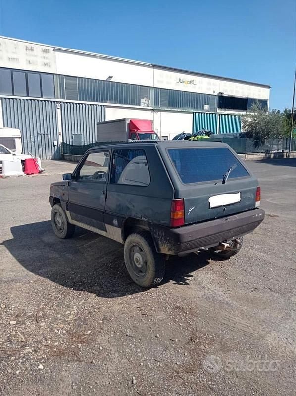 Usata Fiat Panda 4x4 1984 Grigio Utilitaria