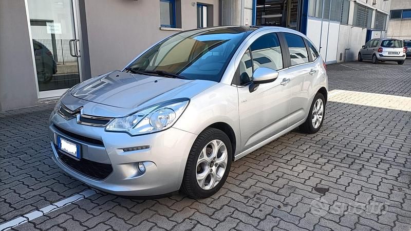 Usata Citroën C3 Exclusive 82 CV (60 kW) 2016 Grigio Utilitaria