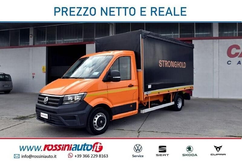 Usata VW Crafter 177 CV (130 kW) 2021 Arancione Furgone