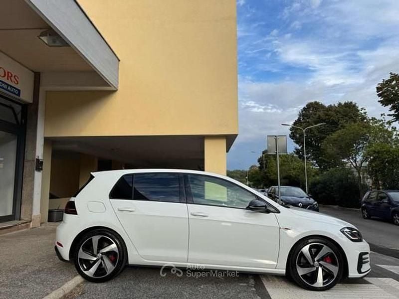 Usata VW Golf VII GTI 245 CV (180 kW) 2018 Bianco Berlina
