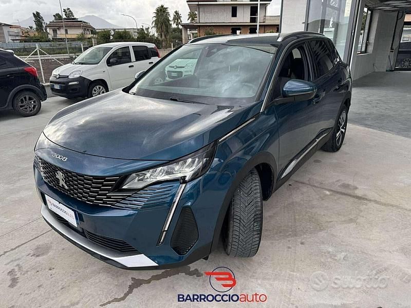 Usata Peugeot 3008 Allure 130 CV (95 kW) 2021 Verde Monovolume