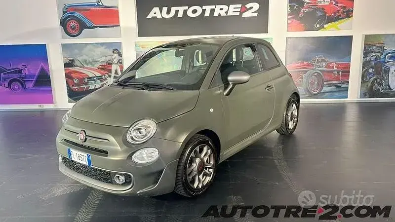 Usata Fiat 500 S 95 CV (69 kW) 2017 Verde Berlina