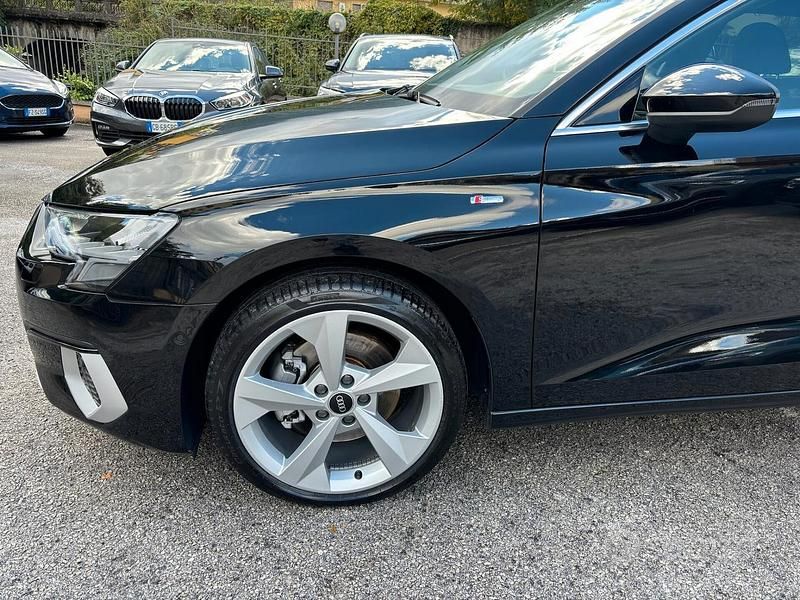 Usata Audi A3 S-Line 116 CV (85 kW) 2021 Nero Berlina