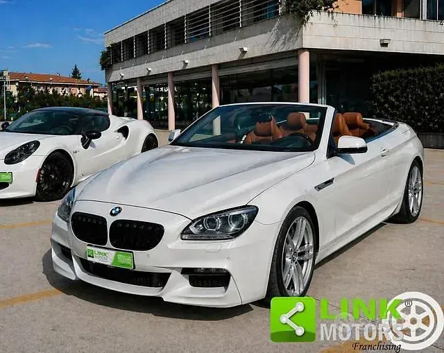 Usata BMW 640 Cabriolet M Sport 313 CV (230 kW) 2014 Cabrio