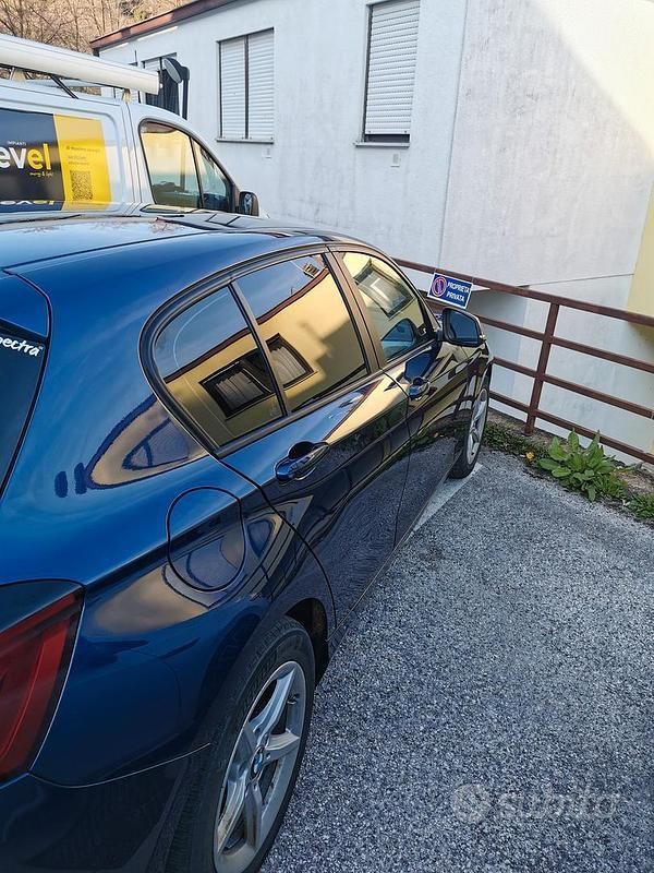 Usata BMW 118 2016 Blu Utilitaria