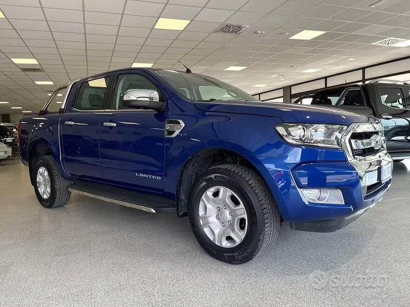 Usata Ford Ranger Limited 200 CV (147 kW) 2017 Blu Pick-up