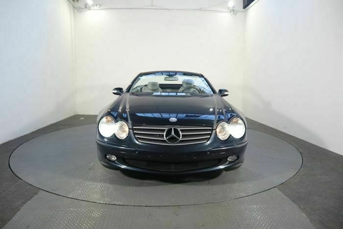 Usata Mercedes SL350 245 CV (180 kW) 2003 Nero Cabrio