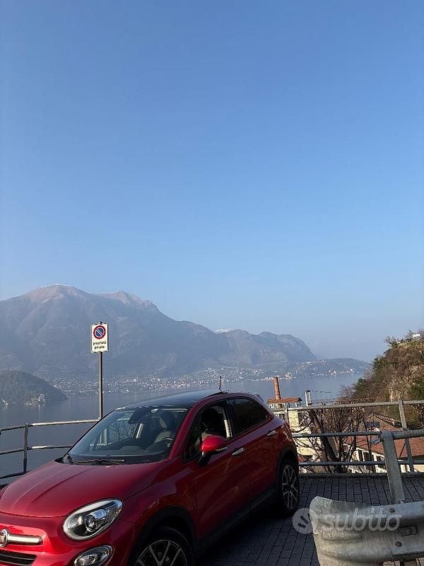 Usata Fiat 500X 120 CV (88 kW) 2017 Rosso SUV