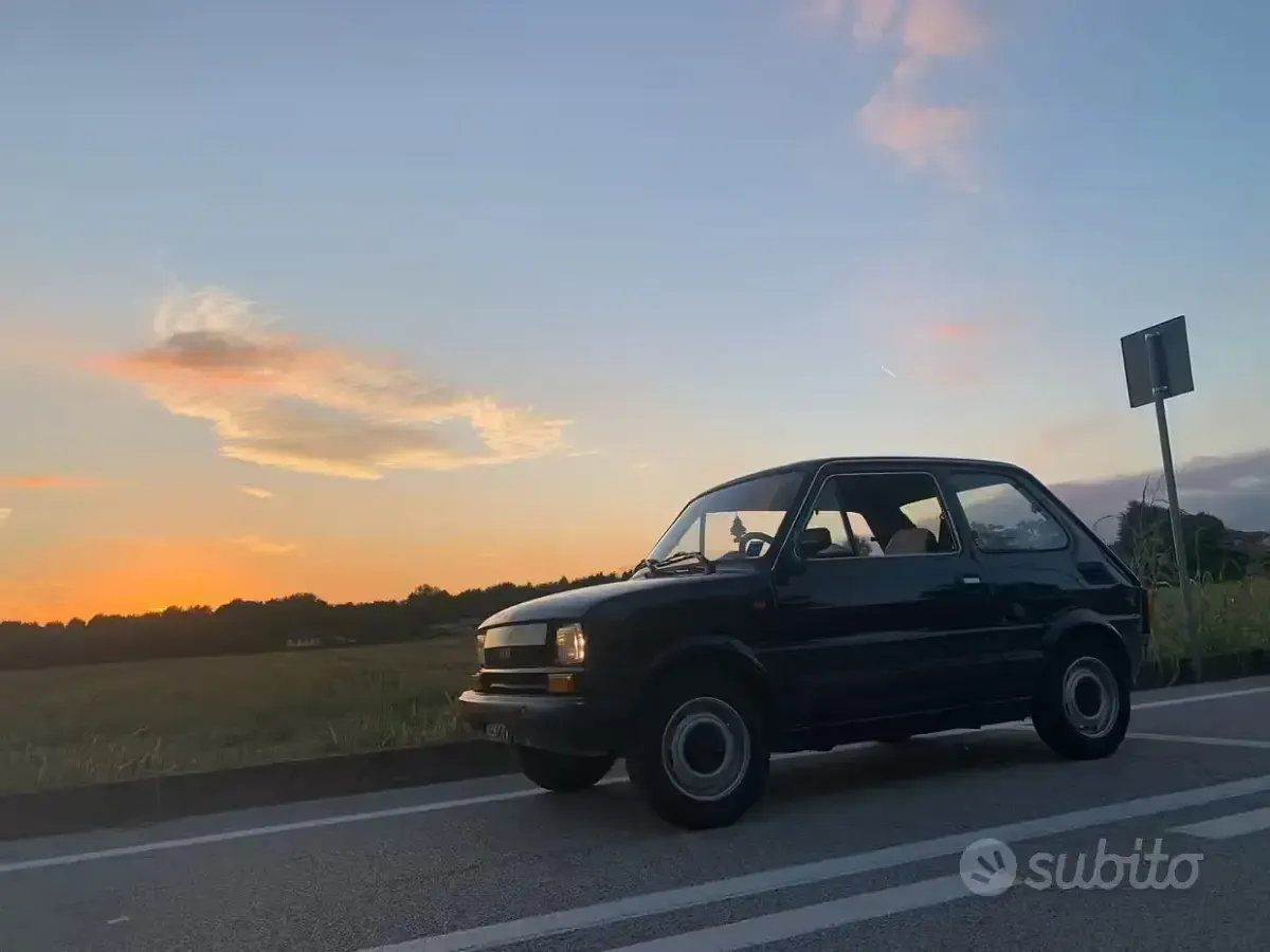 Usata Fiat 126 1970 Bluazzurro Utilitaria