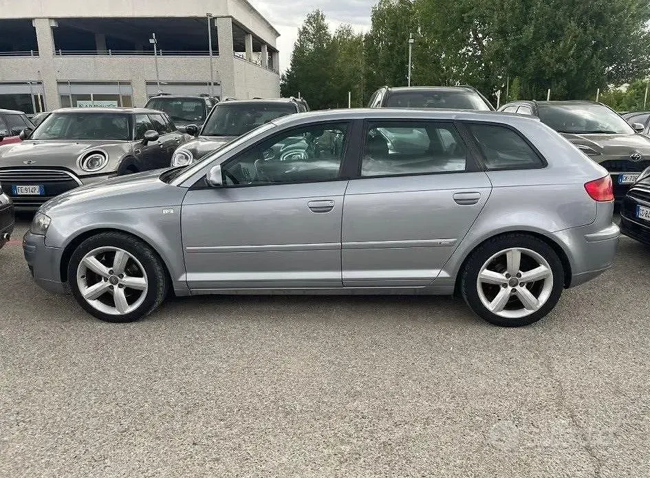 Usata Audi A3 Attraction 140 CV (102 kW) 2008 Grigio Utilitaria