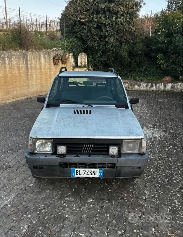 Usata Fiat Panda 39 CV (28 kW) 2000 Grigio Utilitaria