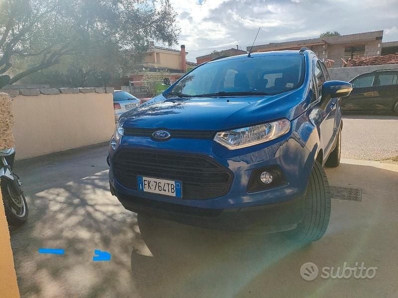 Usata Ford Ecosport 90 CV (66 kW) 2017 Blu SUV