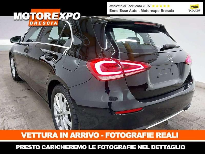 Usata Mercedes A200 Sport Edition 163 CV (119 kW) 2018 Nero Berlina