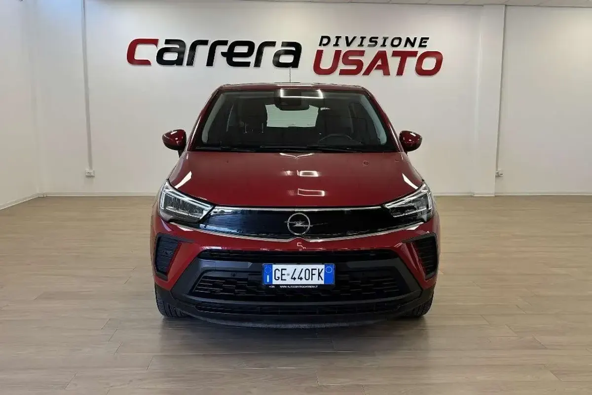 Usata Opel Crossland X Edition 83 CV (61 kW) 2021 Rosso SUV
