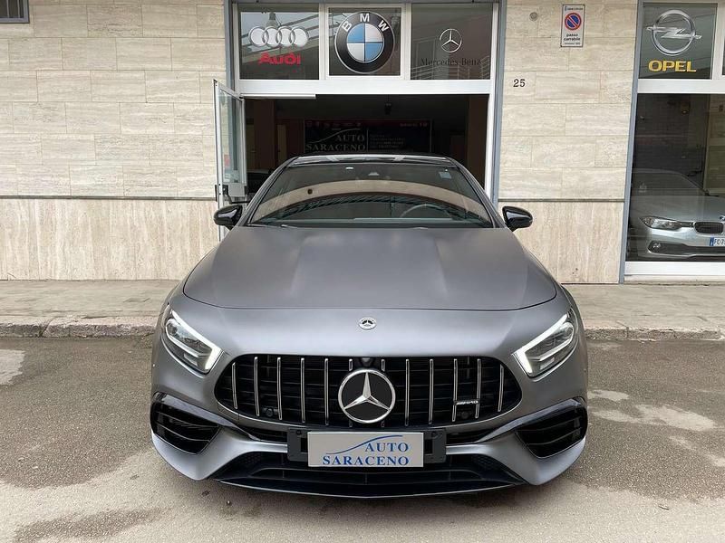 Usata Mercedes A45 AMG AMG 421 CV (309 kW) 2021 Grigio montagna magno Utilitaria