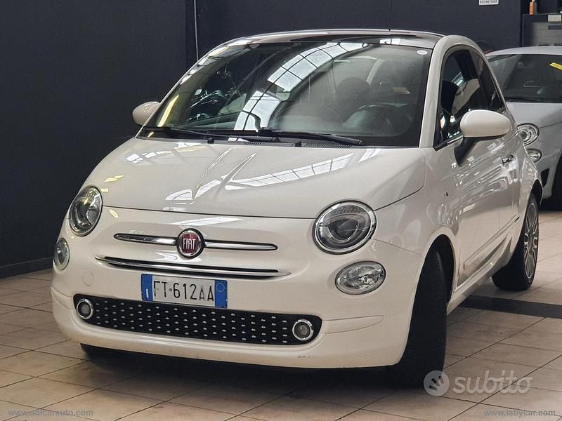 Usata Fiat 500 Lounge 69 CV (50 kW) 2018 Bianco Berlina