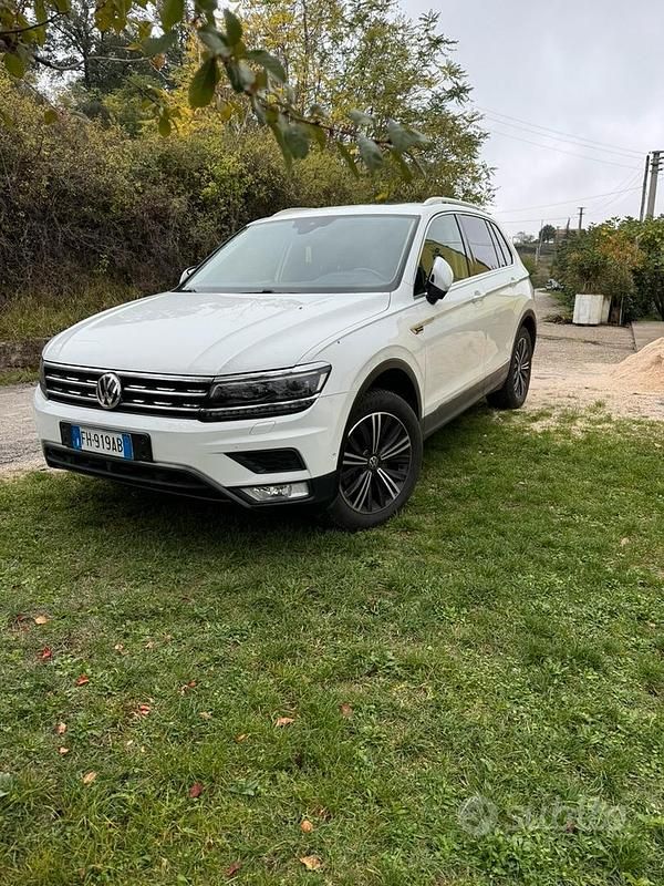 Usata VW Tiguan 190 CV (139 kW) 2016 Bianco SUV