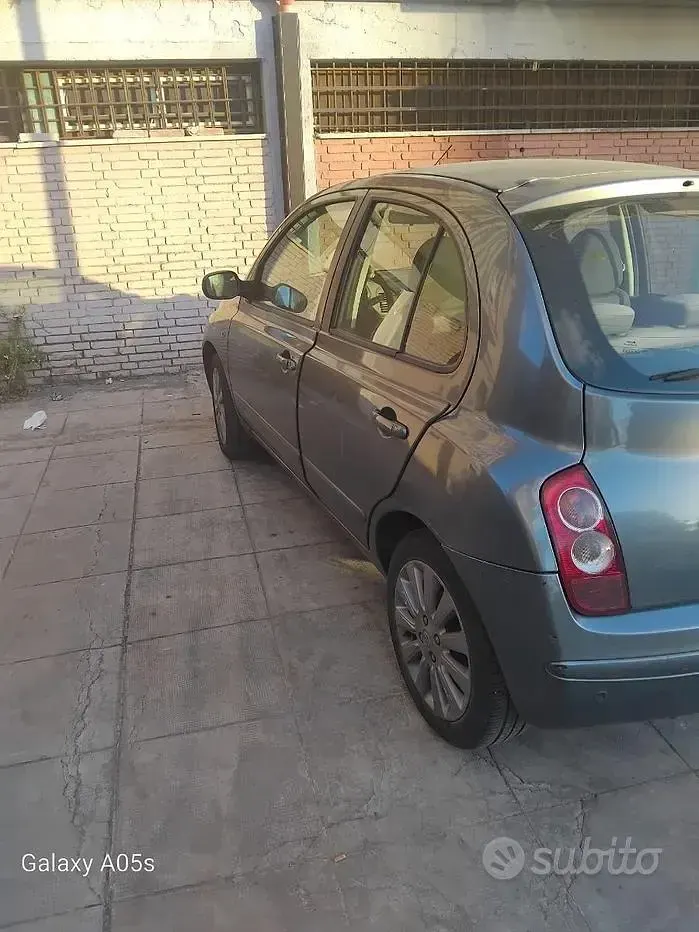 Usata Nissan Micra 82 CV (60 kW) 2007 Grigio Utilitaria