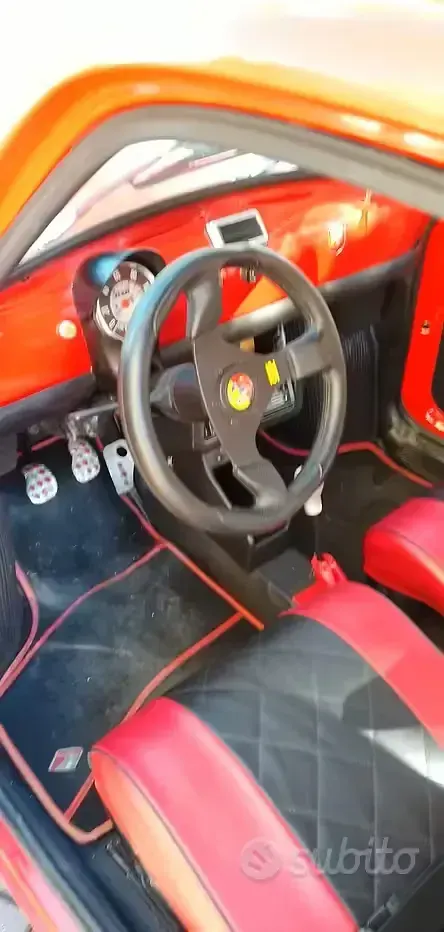 Usata Fiat 500 1970 Rosso Utilitaria