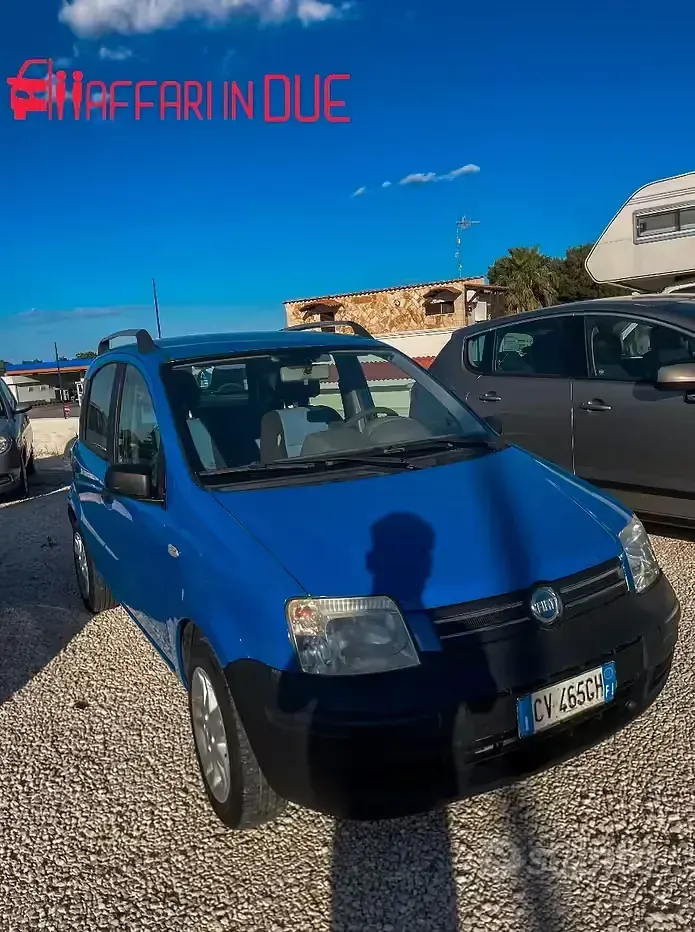 Usata Fiat Panda Active 54 CV (39 kW) 2005 Blu Utilitaria