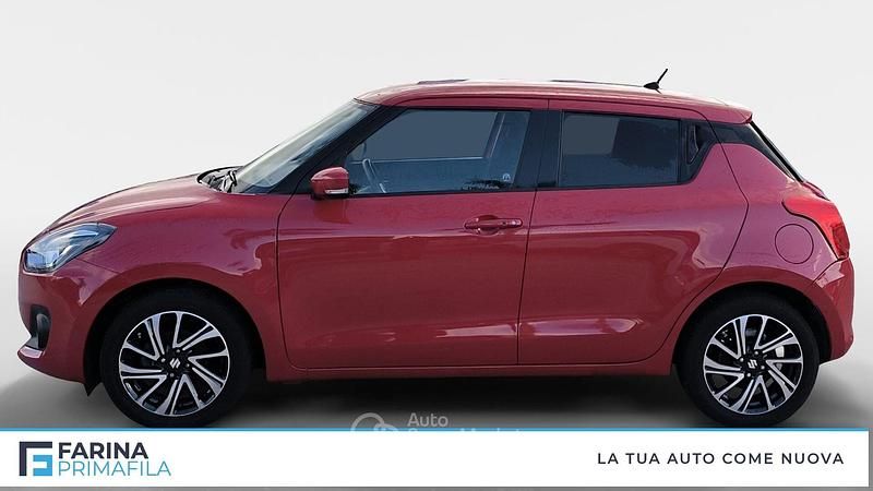 Usata Suzuki Swift 83 CV (61 kW) 2022 Rosso Utilitaria