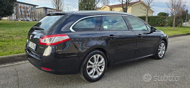 Usata Peugeot 508 SW 120 CV (88 kW) 2017 Nero Station wagon