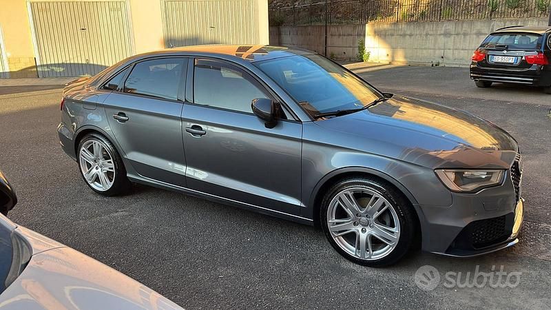 Usata Audi A3 Ambition 110 CV (80 kW) 2016 Grigio Berlina