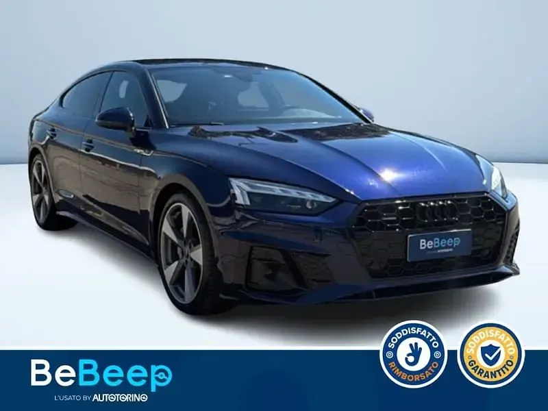 Usata Audi A5 Sportback S-Line 204 CV (150 kW) 2024 Blu Utilitaria